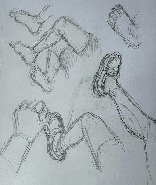 Hand + Feet Studies